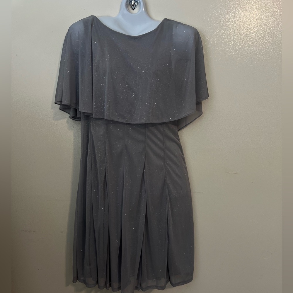 Elegant Gray Women's Dress
